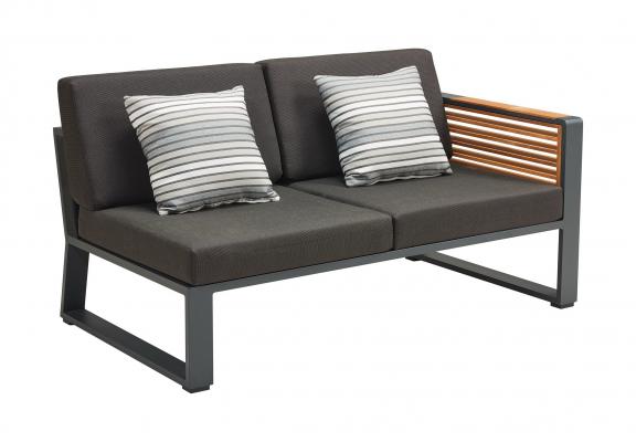 Right corner sofa with arm